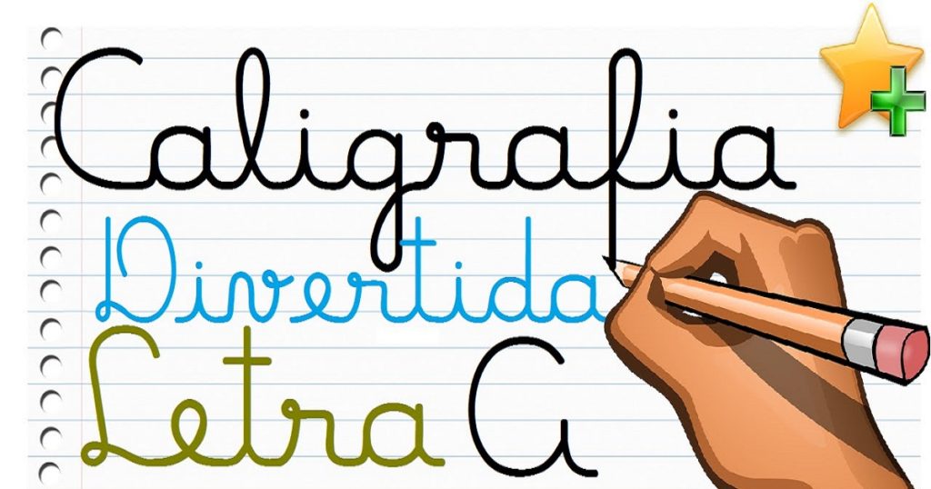 Atividades de caligrafia com textos