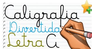 Atividades de caligrafia com textos