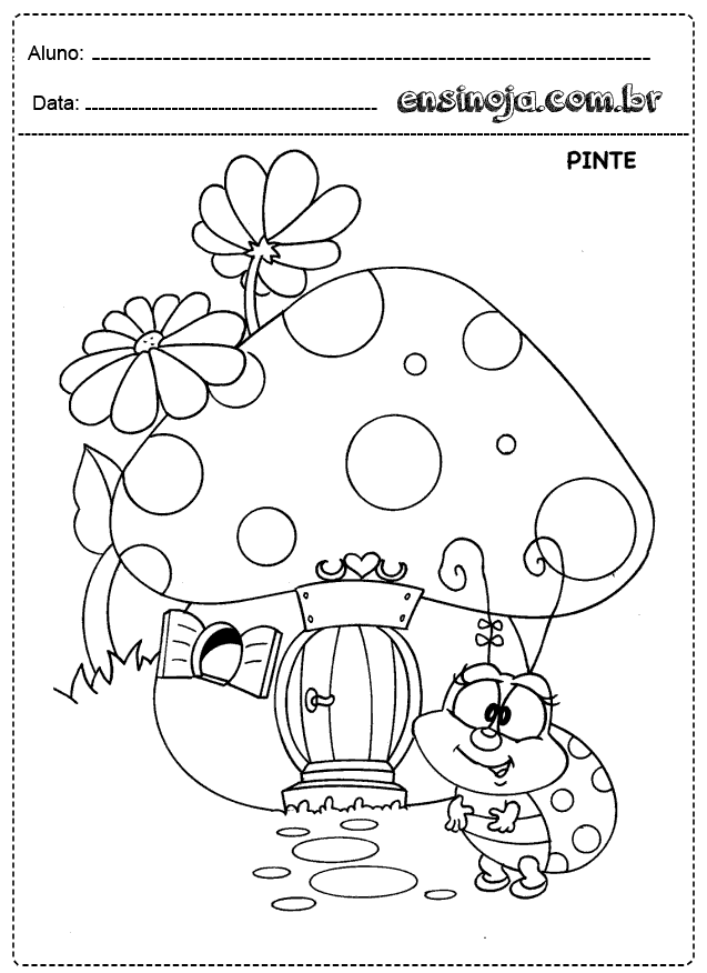 Atividades para colorir e imprimir