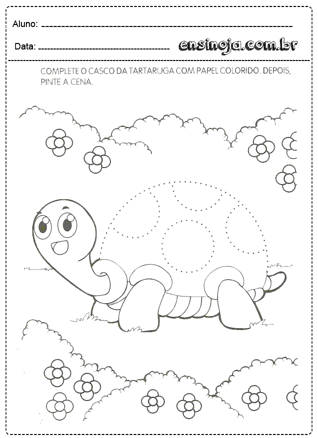 Atividades para Colorir e Imprimir Grátis - Ensinoja