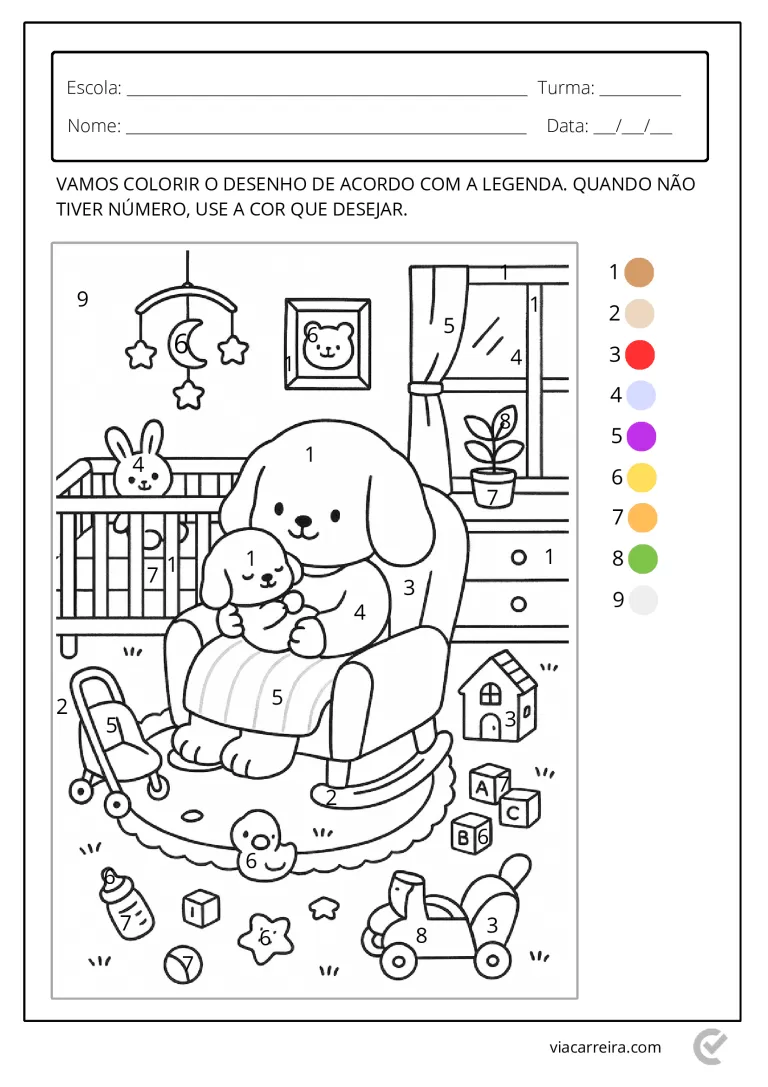 Bobbie Goods – Pintura Dirigida para Colorir em PDF Grátis