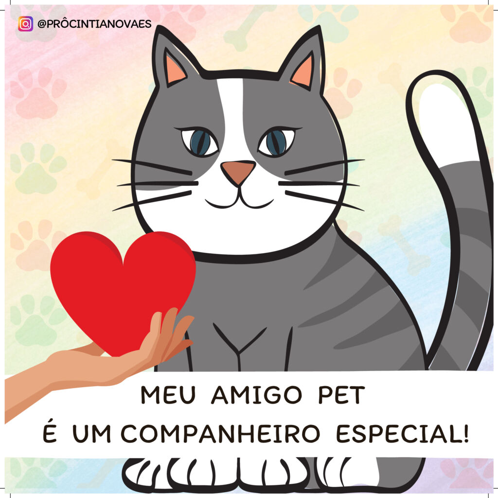 Meu amigo pet é um companheiro especial!