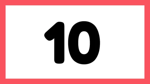 Número 10 em destaque