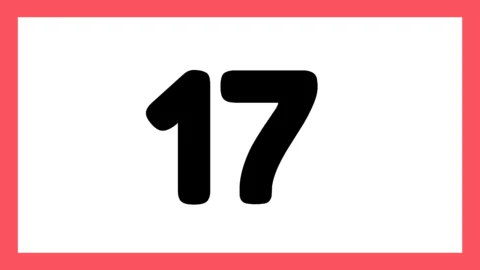 Número 17 em destaque