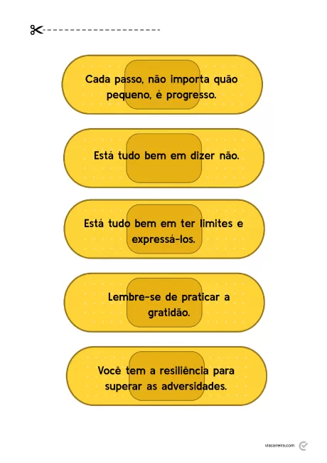 Mensagens motivacionais sobre limites e resiliência