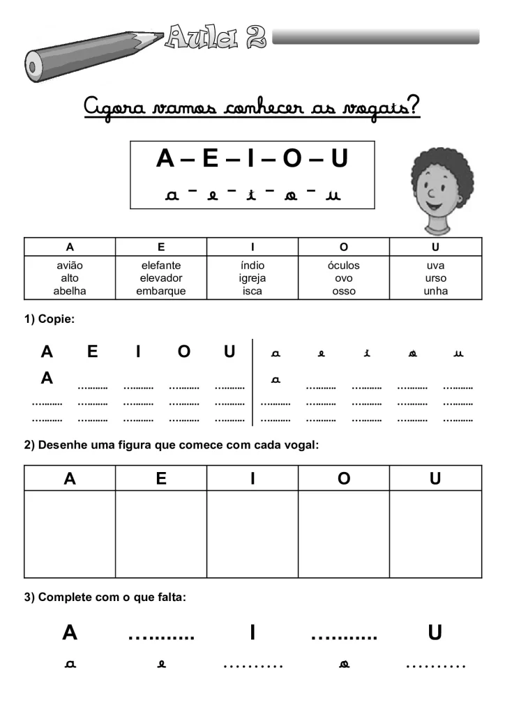 Apostila de alfabetização para crianças — p3 | Atividades Educação Infantil (ensinoja.com.br)