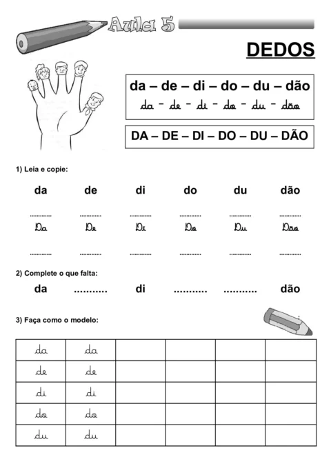 Apostila de alfabetização para crianças — p8 | Atividades Educação Infantil (ensinoja.com.br)