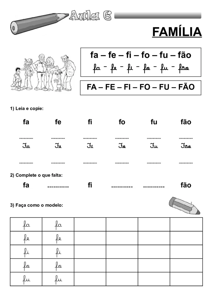 Apostila de alfabetização para crianças — p10 | Atividades Educação Infantil (ensinoja.com.br)