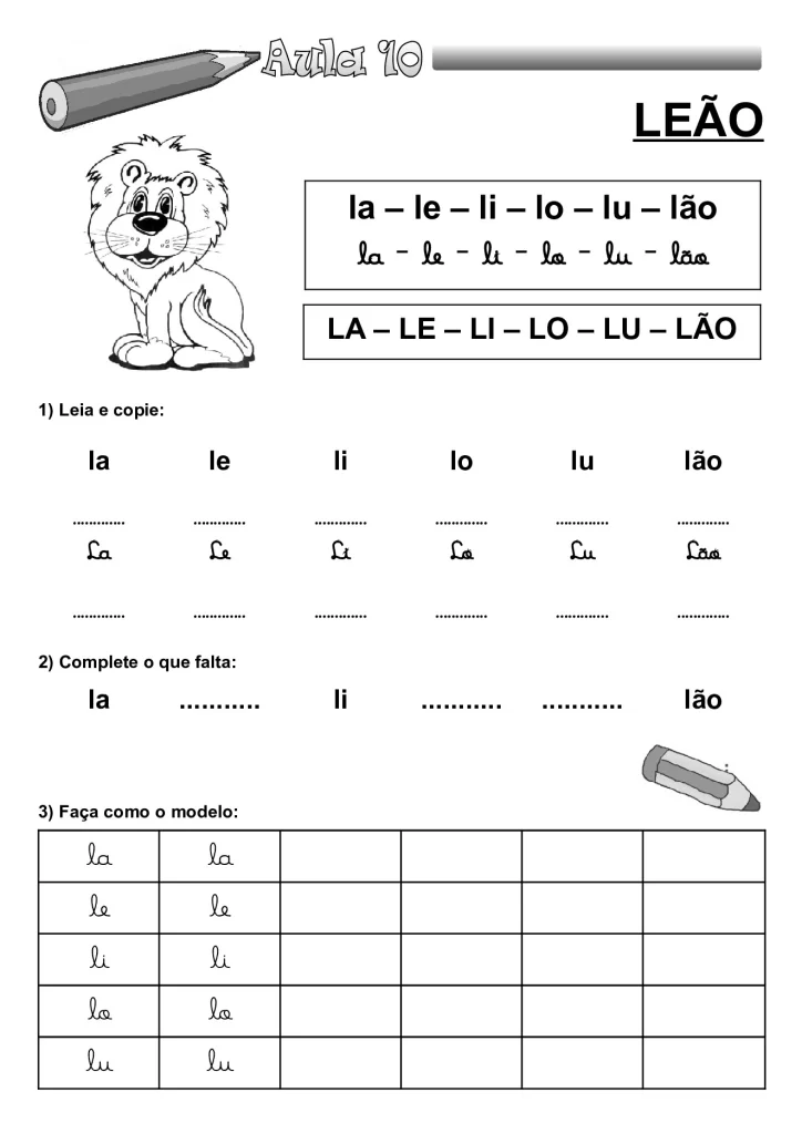 Apostila de alfabetização para crianças — p18 | Atividades Educação Infantil (ensinoja.com.br)