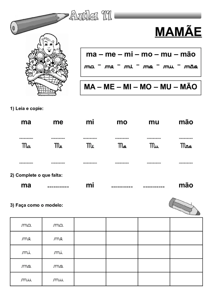 Apostila de alfabetização para crianças — p20 | Atividades Educação Infantil (ensinoja.com.br)
