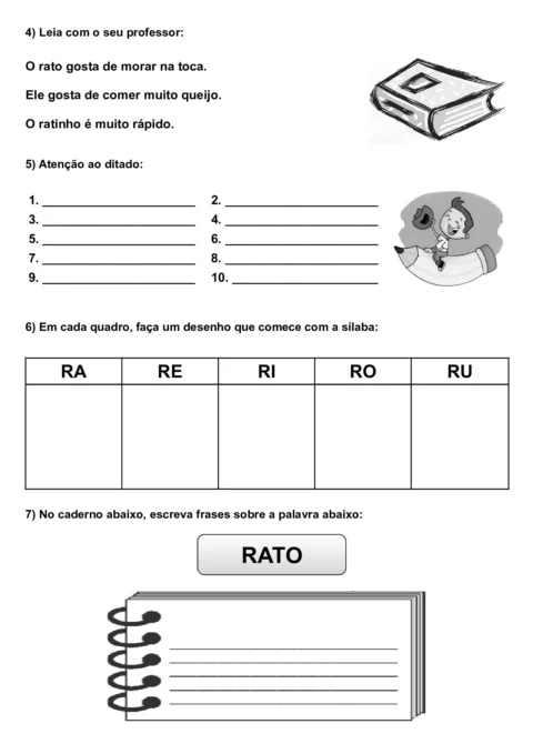 Apostila de alfabetização para crianças — p29 | Atividades Educação Infantil (ensinoja.com.br)