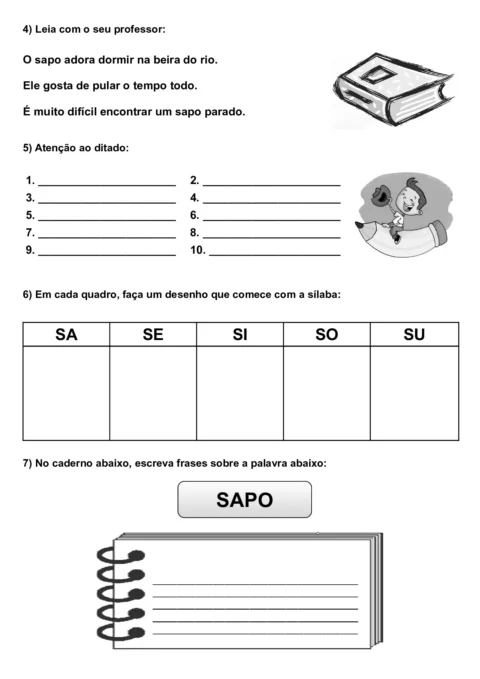 Apostila de alfabetização para crianças — p31 | Atividades Educação Infantil (ensinoja.com.br)