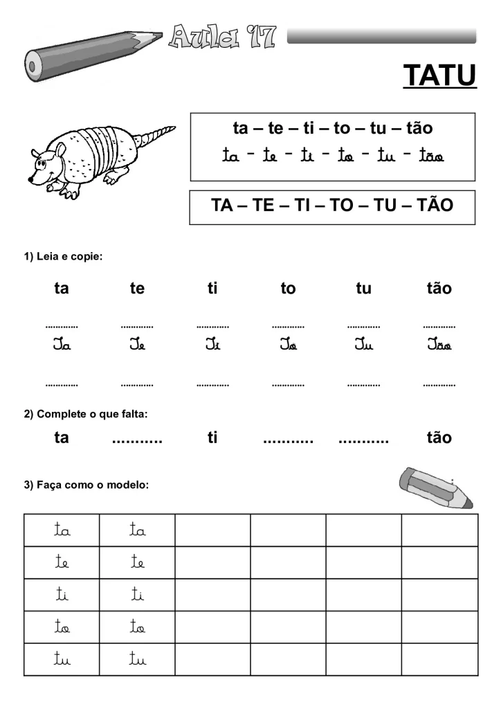 Apostila de alfabetização para crianças — p32 | Atividades Educação Infantil (ensinoja.com.br)