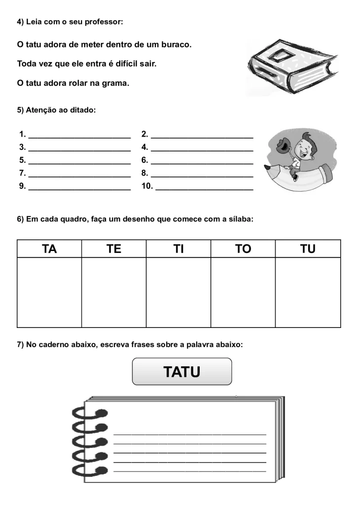 Apostila de alfabetização para crianças — p33 | Atividades Educação Infantil (ensinoja.com.br)