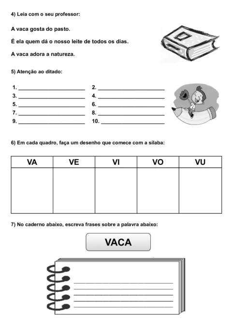 Apostila de alfabetização para crianças — p35 | Atividades Educação Infantil (ensinoja.com.br)