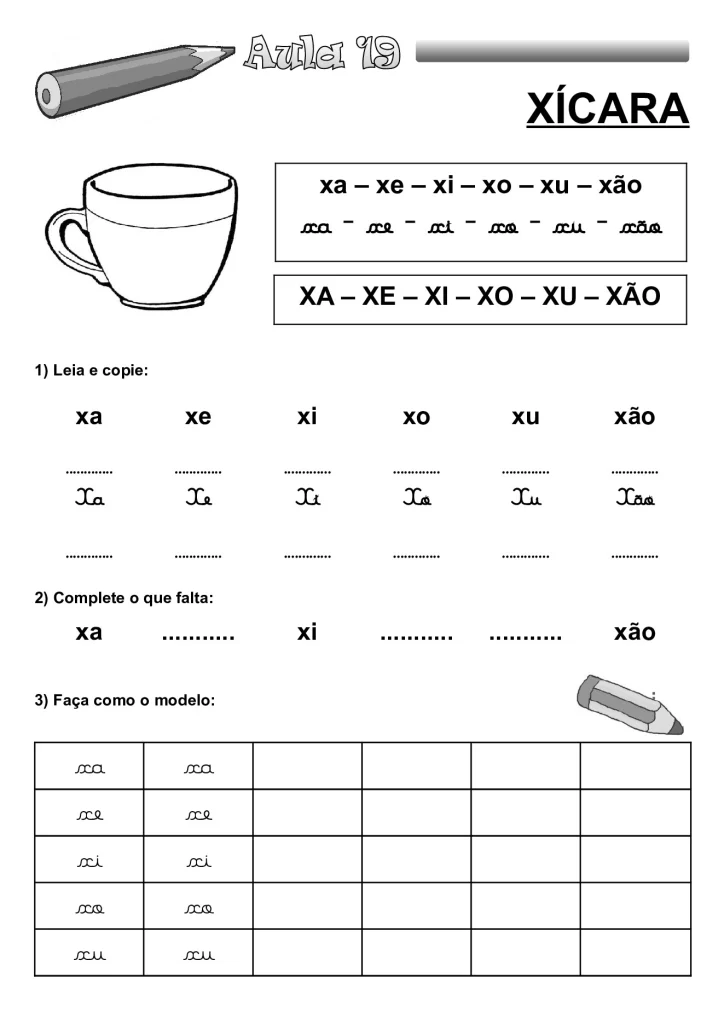Apostila de alfabetização para crianças — p36 | Atividades Educação Infantil (ensinoja.com.br)