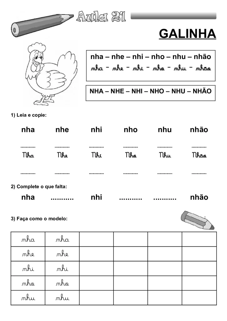 Apostila de alfabetização para crianças — p40 | Atividades Educação Infantil (ensinoja.com.br)