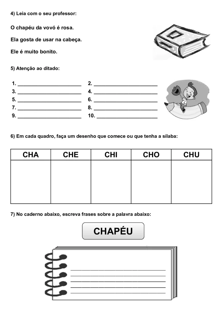 Apostila de alfabetização para crianças — p45 | Atividades Educação Infantil (ensinoja.com.br)