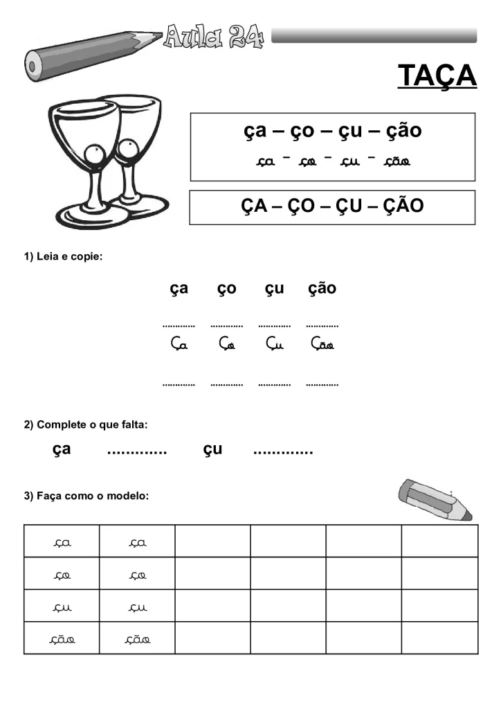 Apostila de alfabetização para crianças — p46 | Atividades Educação Infantil (ensinoja.com.br)