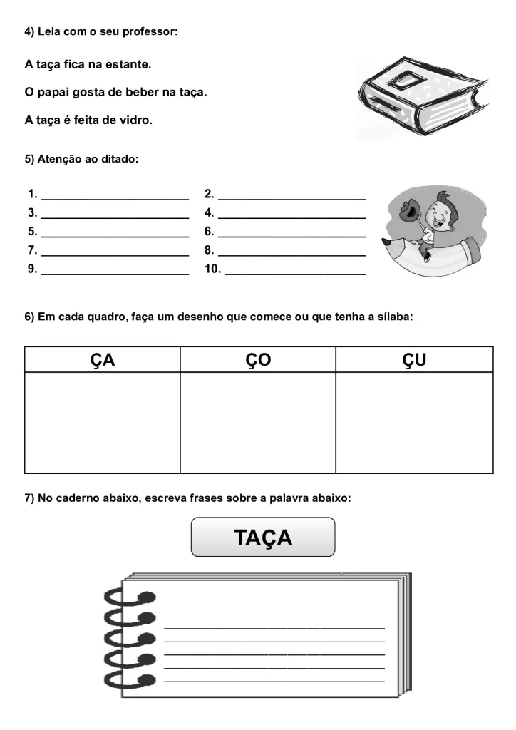 Apostila de alfabetização para crianças — p47 | Atividades Educação Infantil (ensinoja.com.br)