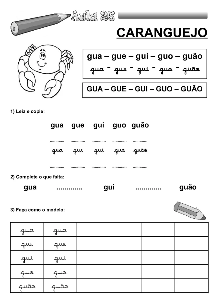 Apostila de alfabetização para crianças — p50 | Atividades Educação Infantil (ensinoja.com.br)