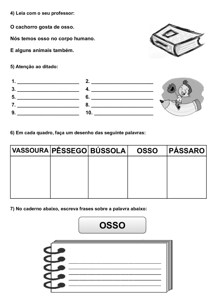 Apostila de alfabetização para crianças — p53 | Atividades Educação Infantil (ensinoja.com.br)