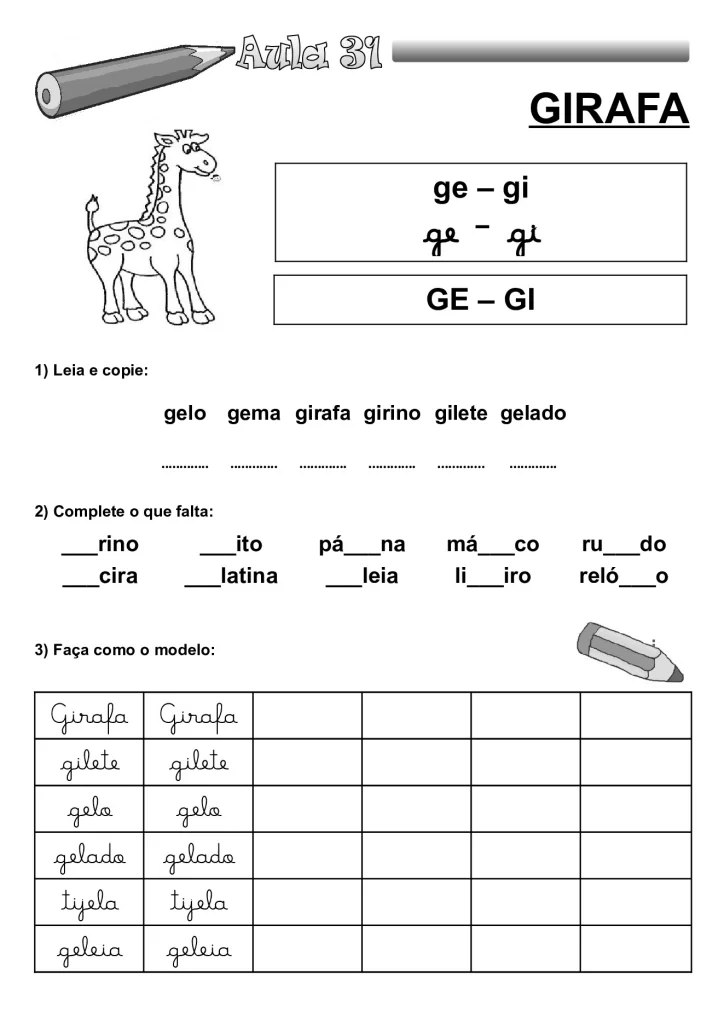 Apostila de alfabetização para crianças — p58 | Atividades Educação Infantil (ensinoja.com.br)