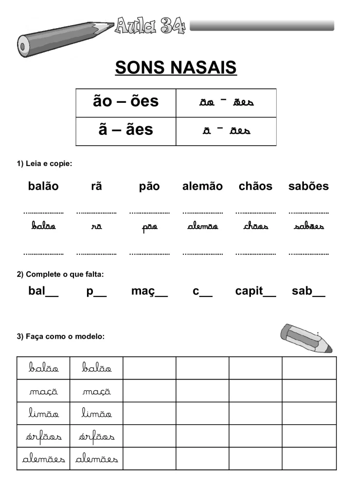 Apostila de alfabetização para crianças — p61 | Atividades Educação Infantil (ensinoja.com.br)