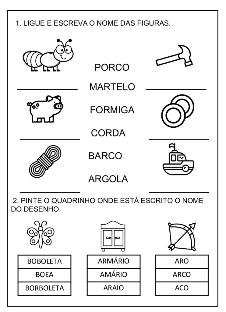 Atividade de sílabas para 1º ano em PDF — p5 | Atividades Educação Infantil (ensinoja.com.br)