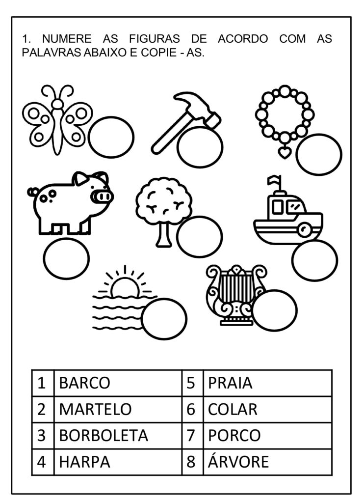 Atividade de sílabas para 1º ano em PDF — p9 | Atividades Educação Infantil (ensinoja.com.br)