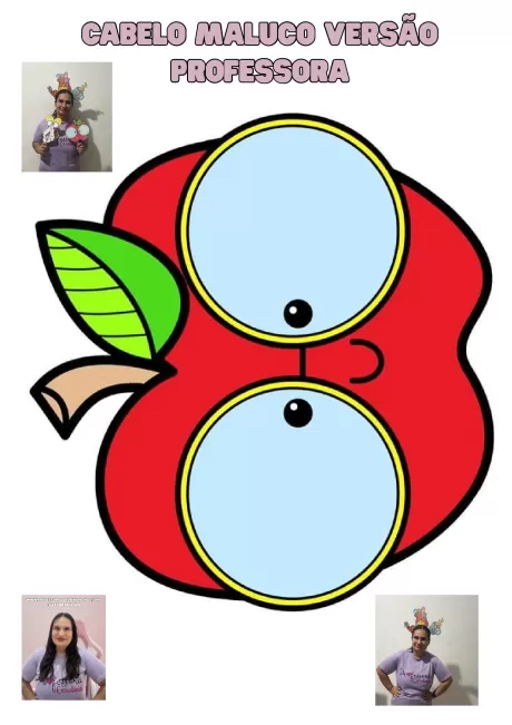 Atividade divertida: cabelo maluco para professores — p3 | Atividades Educação Infantil (ensinoja.com.br)