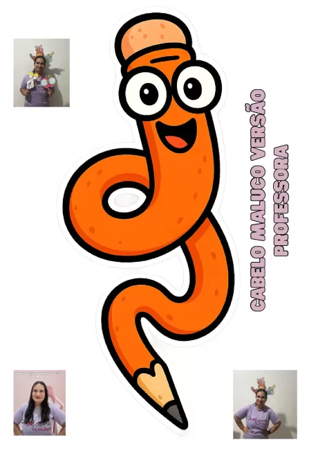 Atividade divertida: cabelo maluco para professores — p10 | Atividades Educação Infantil (ensinoja.com.br)