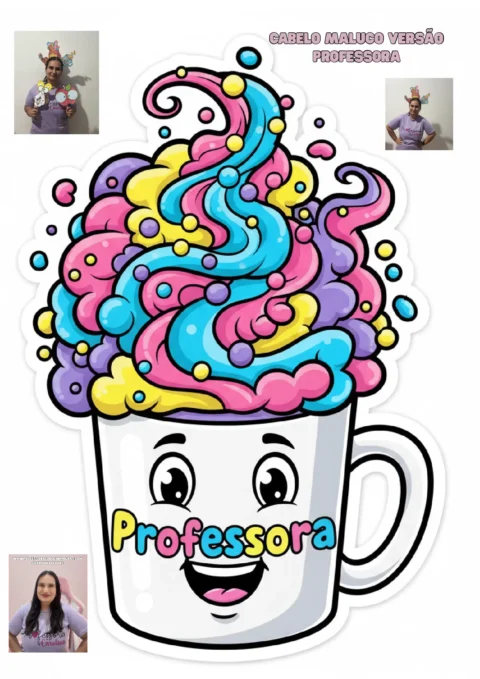 Atividade divertida: cabelo maluco para professores — p13 | Atividades Educação Infantil (ensinoja.com.br)
