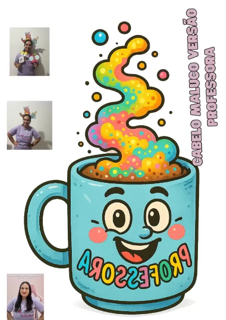 Atividade divertida: cabelo maluco para professores — p20 | Atividades Educação Infantil (ensinoja.com.br)