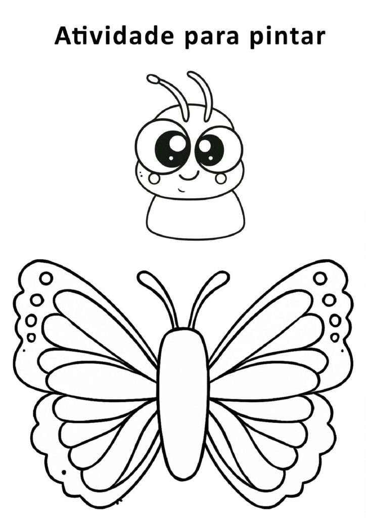 Atividade educativa: borboleta na garrafa — p2 | Atividades Educação Infantil (ensinoja.com.br)