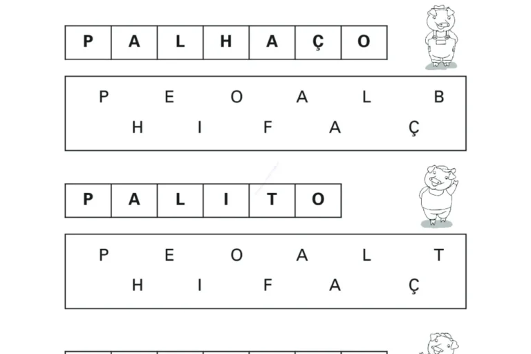 Atividades 4 anos: Linguagem Oral e Escrita (PDF) — p1 | Atividades Educação Infantil (ensinoja.com.br)