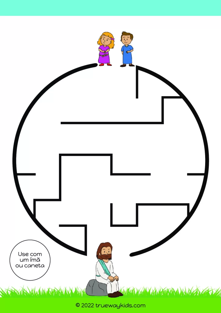 Atividades Bíblicas: Jesus Recebe as Crianças (PDF para Imprimir) — p8 | Atividades Educação Infantil (ensinoja.com.br)