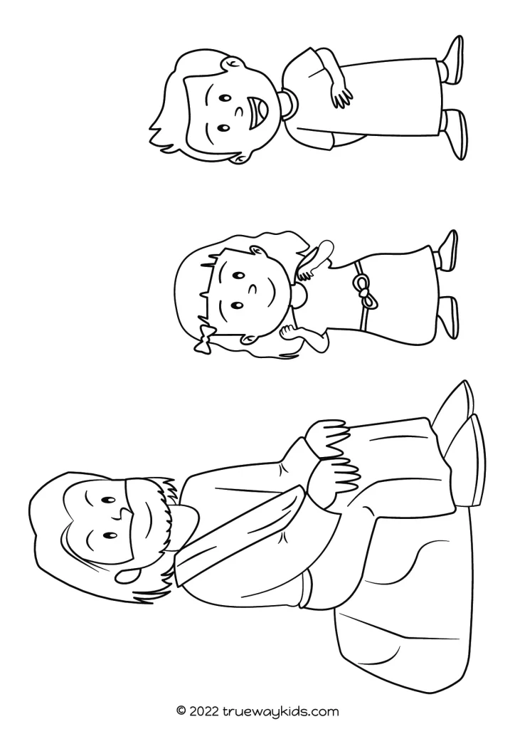 Atividades Bíblicas: Jesus Recebe as Crianças (PDF para Imprimir) — p13 | Atividades Educação Infantil (ensinoja.com.br)