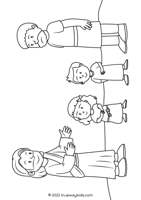 Atividades Bíblicas: Jesus Recebe as Crianças (PDF para Imprimir) — p15 | Atividades Educação Infantil (ensinoja.com.br)
