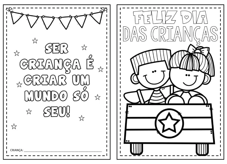 Atividades criativas para o Dia das Crianças