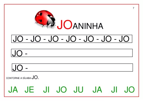 Atividades de alfabetização letra O - sílaba inicial — p8 | Atividades Educação Infantil (ensinoja.com.br)