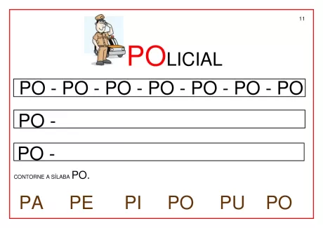 Atividades de alfabetização letra O - sílaba inicial — p12 | Atividades Educação Infantil (ensinoja.com.br)