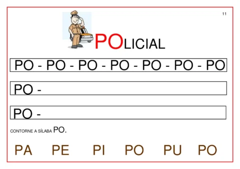 Atividades de alfabetização letra O - sílaba inicial — p12 | Atividades Educação Infantil (ensinoja.com.br)