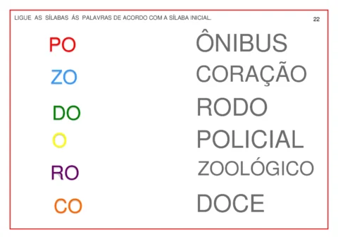 Atividades de alfabetização letra O - sílaba inicial — p23 | Atividades Educação Infantil (ensinoja.com.br)