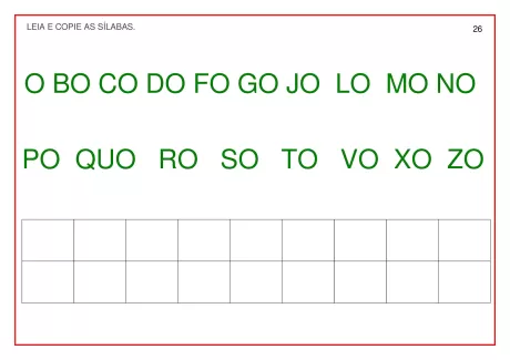 Atividades de alfabetização letra O - sílaba inicial — p27 | Atividades Educação Infantil (ensinoja.com.br)
