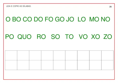 Atividades de alfabetização letra O - sílaba inicial — p27 | Atividades Educação Infantil (ensinoja.com.br)
