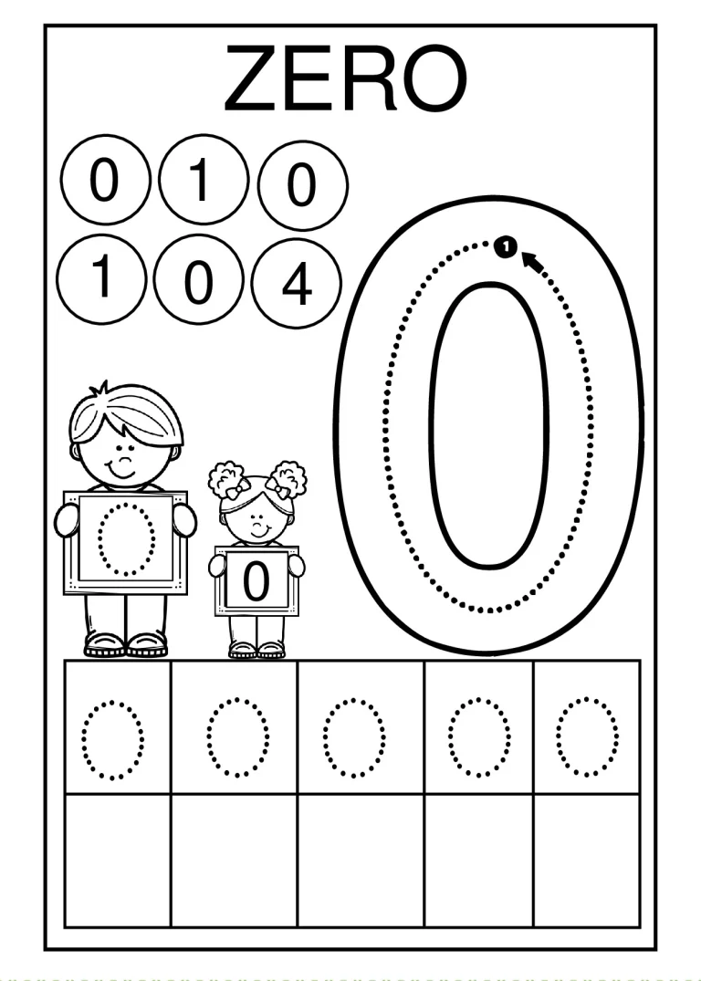Atividades de contagem para crianças
