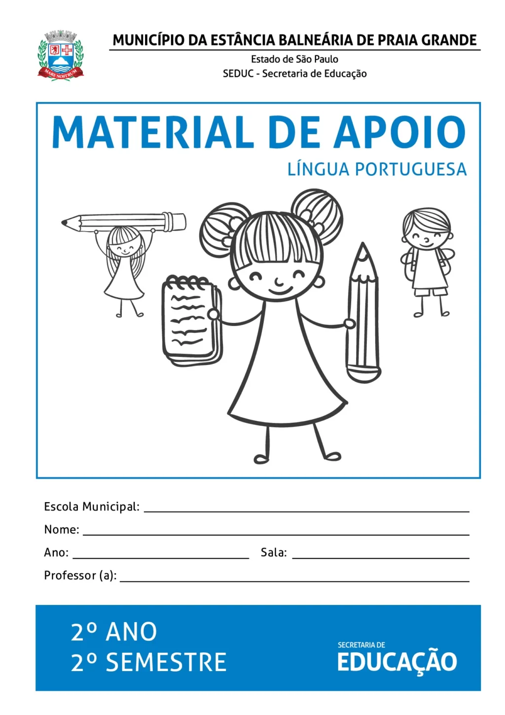 Atividades de língua portuguesa para o 2º ano