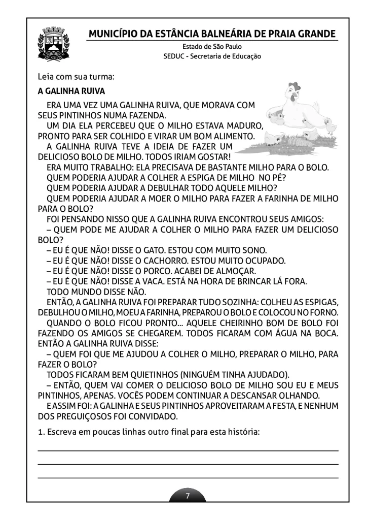 Atividades de língua portuguesa para o 2º ano — p4 | Atividades Educação Infantil (ensinoja.com.br)