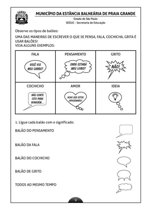 Atividades de língua portuguesa para o 2º ano — p6 | Atividades Educação Infantil (ensinoja.com.br)